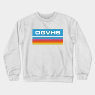 OG VHS Old School Ampex Classic Crewneck Sweatshirt